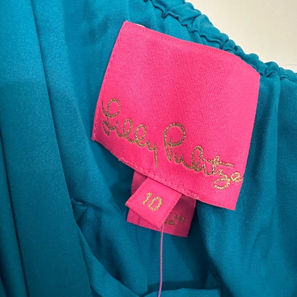 Lilly Pulitzer Zelalynn One-Shoulder Maxi Dress (NWT) - Picture 4 of 7